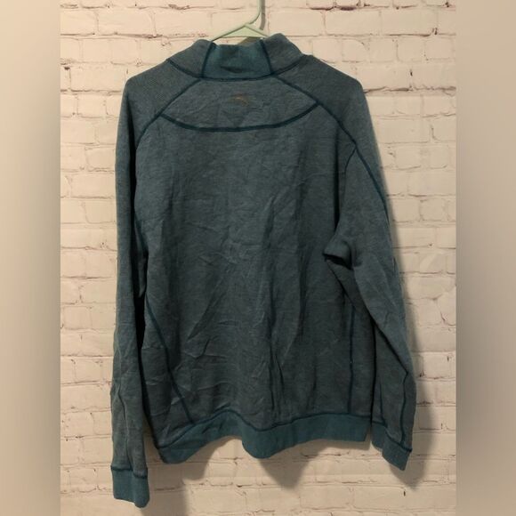 Tommy Bahama Blue Reversible Sweater Men's Sz XL - Picture 5 of 6